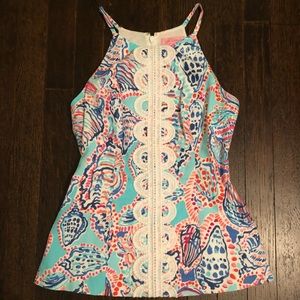 Lilly Pulitzer Shell Top- size 00